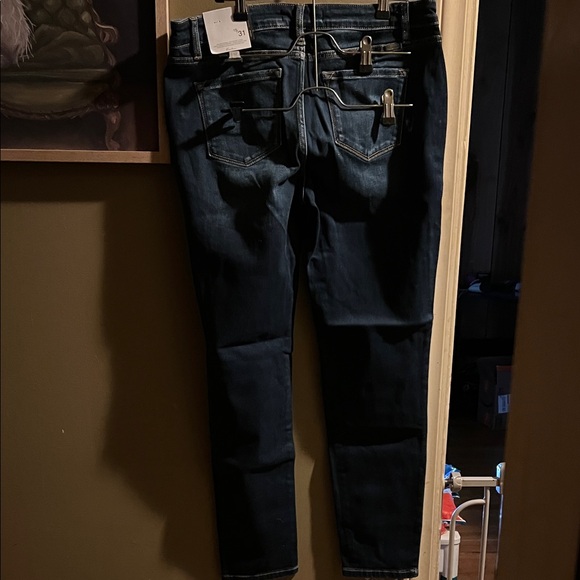 NWT KanCan women’s Ripped Dark Super Skinny Jeans - Picture 5 of 6